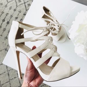 ASOS || New Look lace up stiletto || Sz 9